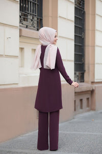 Purple Long Modest Tunic - Buy Abaya Online