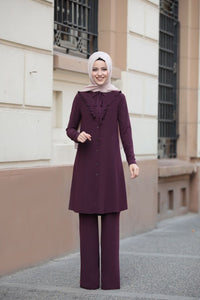 Purple Modest Long Tunic - Buy Abaya Online