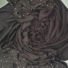 Load image into Gallery viewer, Black Pearl Hijab. Hijab Online