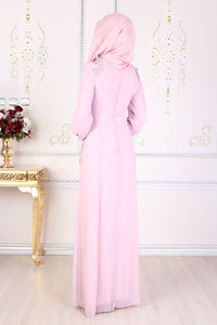 Powder Pink Abaya - Buy Abaya Online