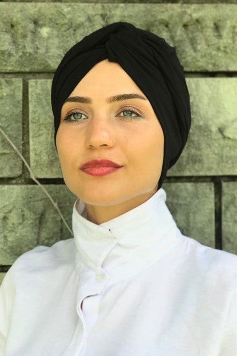 Black Instant Turban Hijab - Buy Abaya Online
