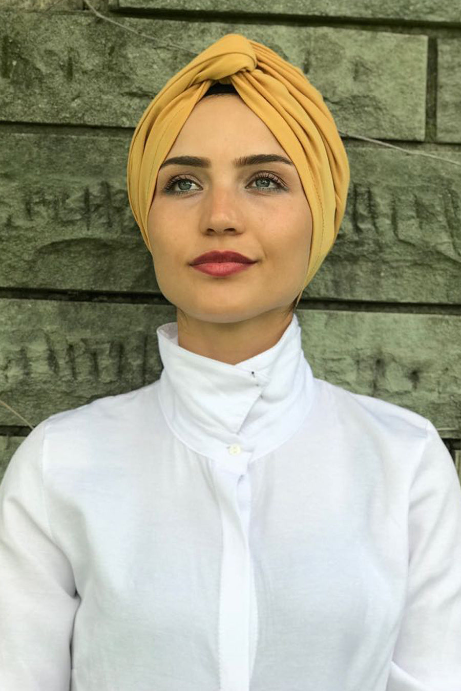 Gold Turban Hijab - Buy Abaya Online