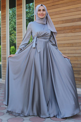 Grey Evening Dress - Buy Abaya Online