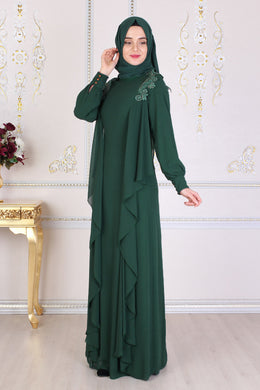 Emerald Green Abaya PS - Buy Abaya Online