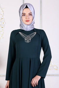 Green Maxi Abaya - Buy Abaya Online
