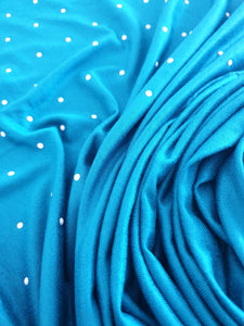 Dark Cyan Blue Pearl Hijab. Hijab Online