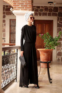 Black Modest Jumpsuit - Buy Abaya Online