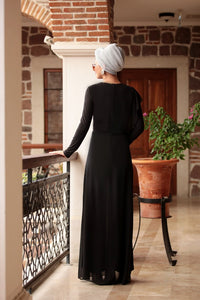 Black Modest Jumpsuit - Buy Abaya Online